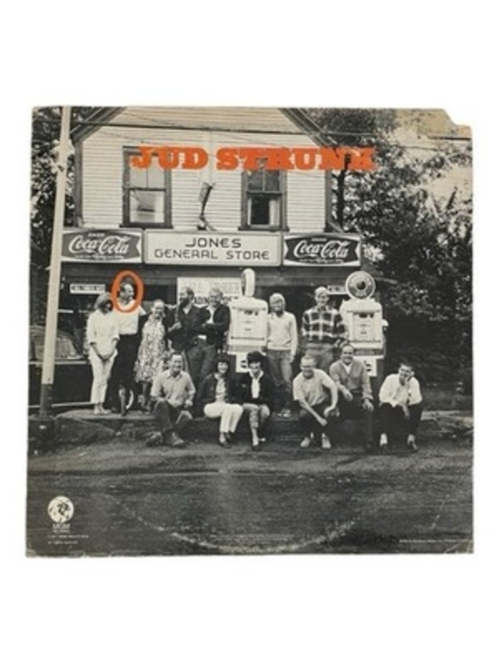 Jud Strunk Jones General Store LP Vinyl Record MGM 1971 VG+  Rare 1971